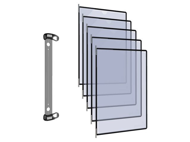 Väggställ DJOIS magnetisk A4 10 panel - Primmeshiper