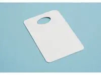 Garderobsbricka onum. vit 90x57mm 25/fp - Primmeshiper