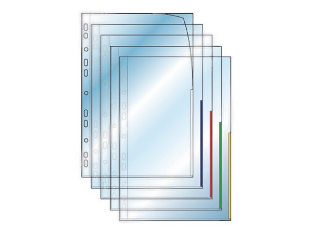 Plastficka Signal A4 0,12mm gul - Primmeshiper