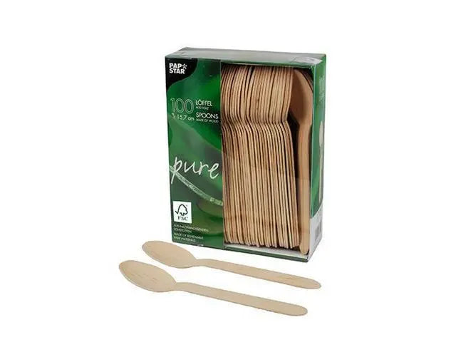 Bestick sked PURE FSC 15,7cm 100/fp - Primmeshiper