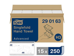 Handduk TORK Adv H3 2-lag vit 3750/fp - Primmeshiper