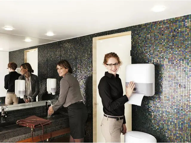 Handduk TORK Uni H1 1-lag vit 280m - Primmeshiper