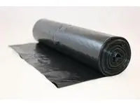 Plastsäck LD 125L 40my svart 25/RL - Primmeshiper