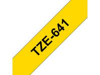 Tape BROTHER TZE641 18mm svart på gul - Primmeshiper