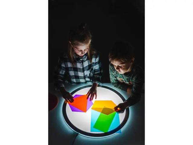 Geometriska figurer för ljusbord 6/fp Primmeshiper