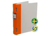 Gaffelpärm KEBAergo A4 55mm Orange/Neutr - Primmeshiper