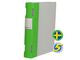 Gaffelpärm KEBAErgo A4 55mm lime/neutral - Primmeshiper