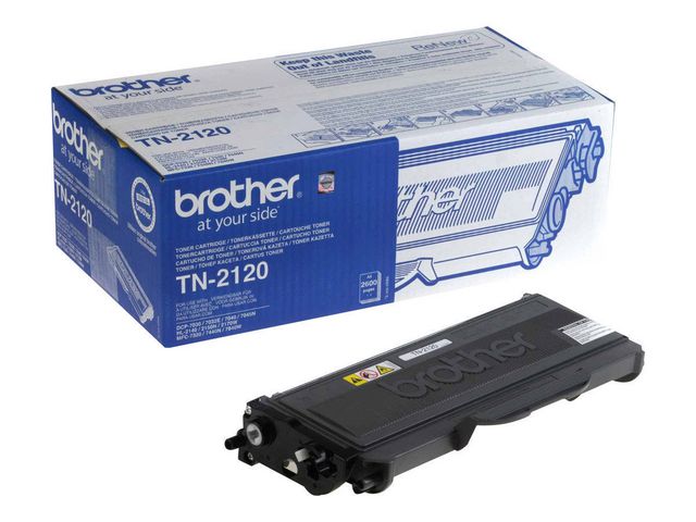 Toner BROTHER TN2120 svart - Primmeshiper