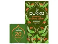Te PUKKA Ginseng Matcha Green 20/fp - Primmeshiper