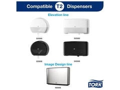 Toalettpapper TORK Uni T2 1-lag 12/fp - Primmeshiper