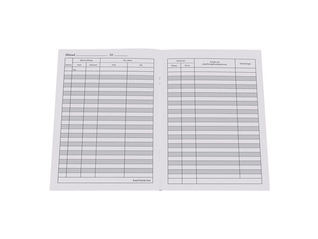 Körjournal A5 - Primmeshiper