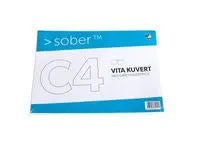 Kuvert konsument fp C4 FH vit 5/fp - Primmeshiper