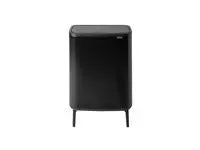 Papperskorg BRABANTIA Bo Touch 60L Svart Primmeshiper