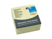 Notes INFO NOTES kub 75x75mm gul - Primmeshiper
