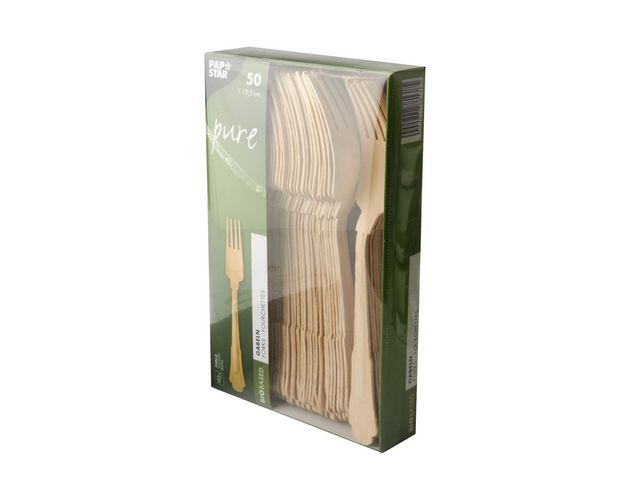Bestick Trägaffel PURE Premium 50/fp - Primmeshiper