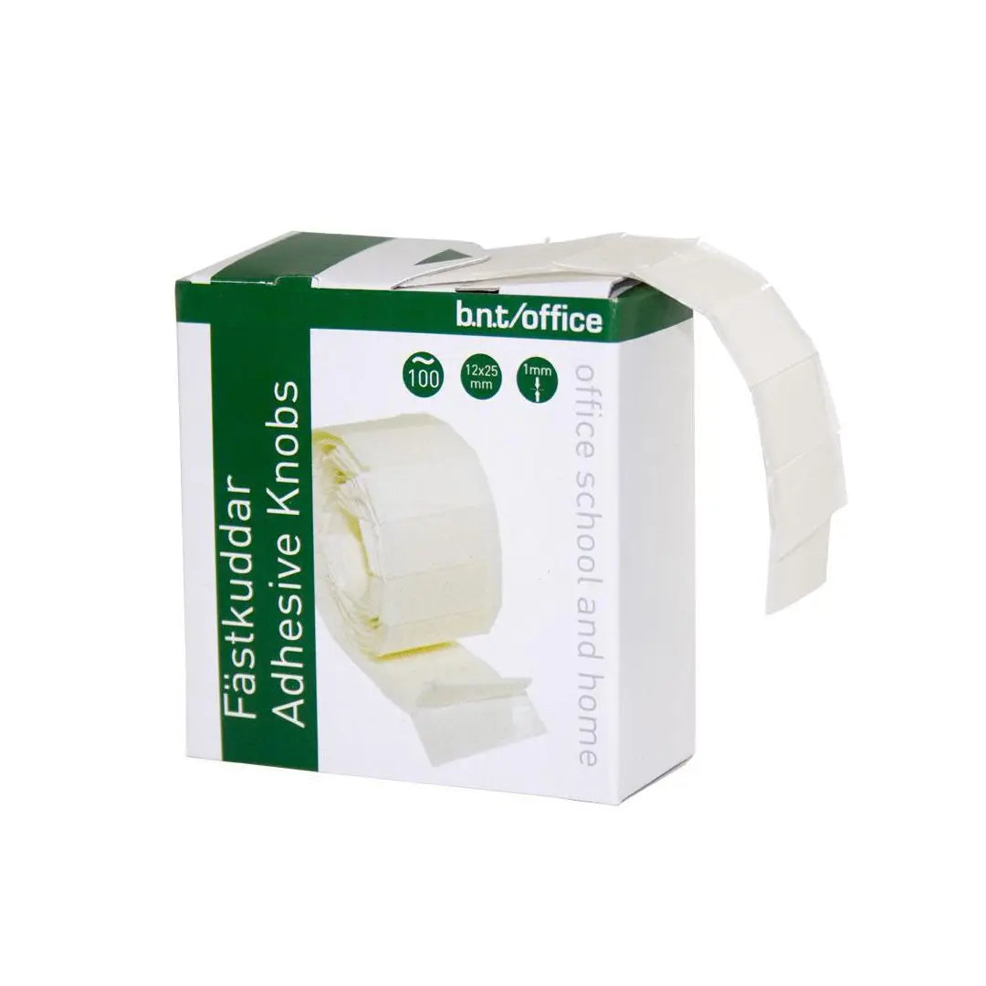 Fästkuddar dubbelhäftande 25x12mm 100/fp Primmeshiper