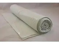 Plastsäck LD 150L 42my med hål vit 25/RL - Primmeshiper