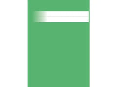 Skrivhäfte A4 olinjerat grön - Primmeshiper