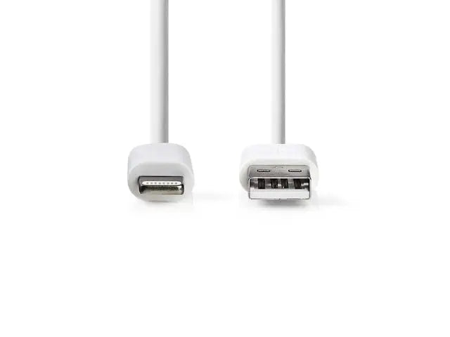 Kabel NEDIS Lightning - USB A 3m vit - Primmeshiper