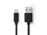 Kabel NEDIS Lightning - USB A 2m svart - Primmeshiper