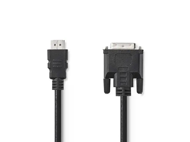 Kabel NEDIS HDMI ha - DVI ha 2m svart - Primmeshiper