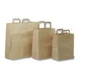 Bärkasse papper 16L brun 200/fp - Primmeshiper