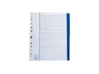 Pappersregister A4 1-52 5/fp - Primmeshiper