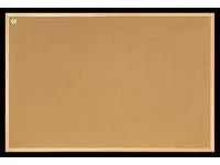 Anslagstavla väv m/träram 90x60cm - Primmeshiper