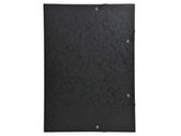 Gummibandsmapp 3-klaff A3 600g svart - Primmeshiper