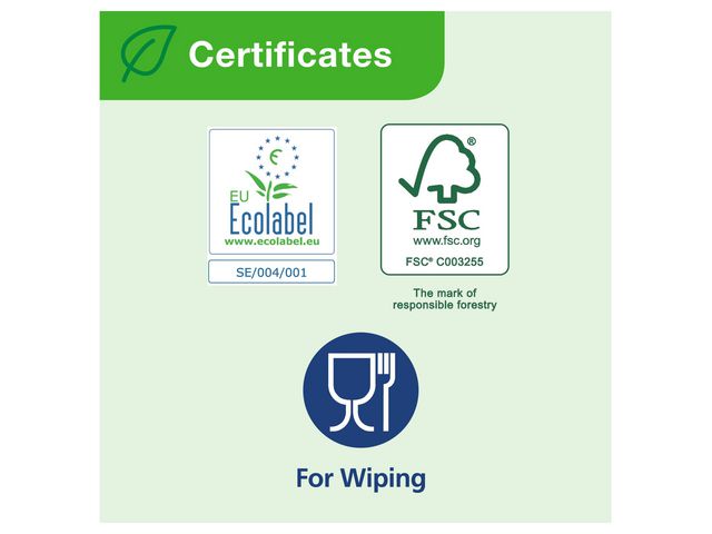 Handduk TORK Adv H1 vit 150m - Primmeshiper