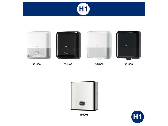 Handduk TORK Adv H1 vit 150m - Primmeshiper