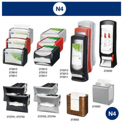 Servett TORK Pre N4 2-lag vit 1000/fp Primmeshiper