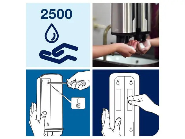 Dispenser TORK S4 Tvål rostfri - Primmeshiper