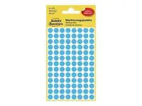 Färgkodningsprick AVERY Ø8mm blå 416/fp - Primmeshiper