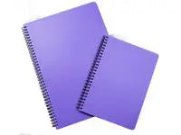 Anteckningsblock PP A5 90bl lila - Primmeshiper