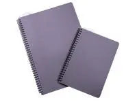 Anteckningsblock PP A4 90bl grå - Primmeshiper