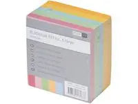 Blockkub 90x90mm 500ark färgat - Primmeshiper