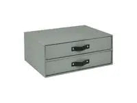 Skrivbordsbyrå kart. m. läderhand. mint - Primmeshiper