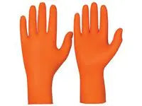 Nitrilhandske 114.940 orange M 100/fp - Primmeshiper