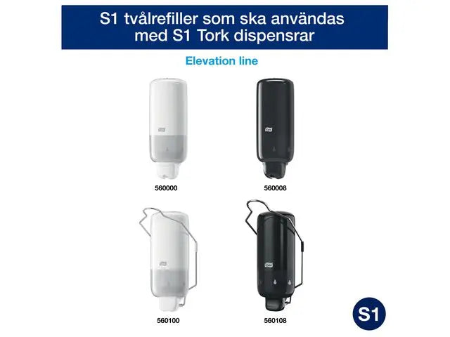 Tvål TORK S1 Antimikrobiell Flyt. 1L - Primmeshiper