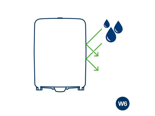 Dispenser TORK W6 Tvättstat. turkos/vit - Primmeshiper