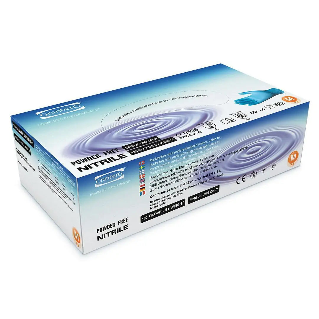 Nitrilhandske blå M 200/fp Primmeshiper