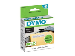 Etikett DYMO retur 25x54 mm 500/fp - Primmeshiper