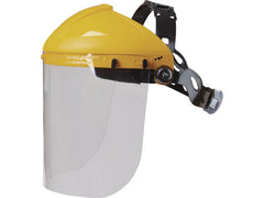 Pannskydd med visir DELTA PLUS gul - Primmeshiper