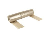Plastsäck knyt LD 240L 55my transp 10/RL - Primmeshiper