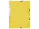 Gummibandsmapp LYRECO A4 3-kl gul 10/fp - Primmeshiper
