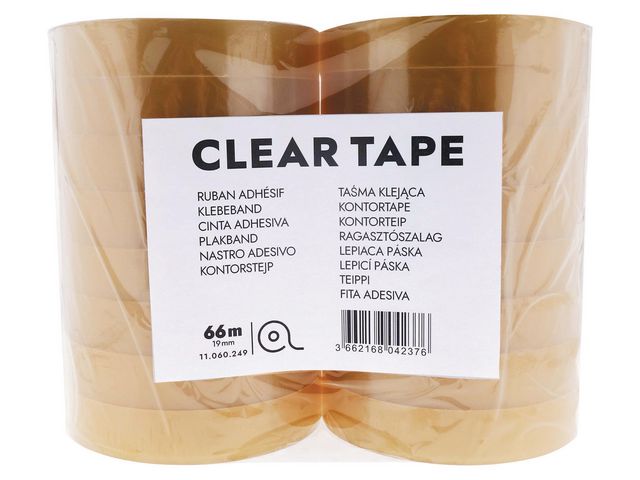 Kontorstejp 19mmx66m 16/fp - Primmeshiper