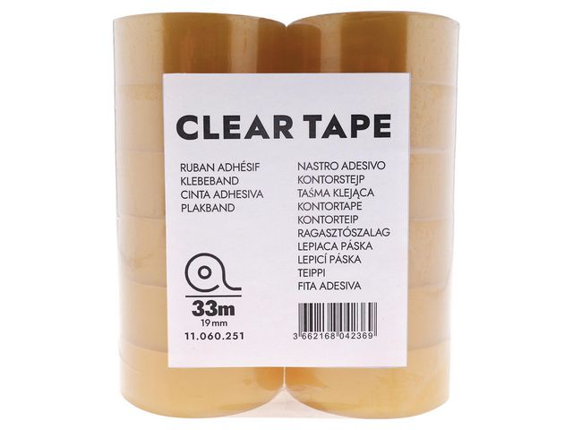 Kontorstejp 19mmX33m 24/fp - Primmeshiper