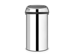 Papperskorg BRABANTIA Touch Bin 60L Stål - Primmeshiper