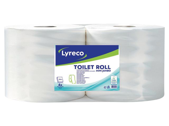 Toalettpapper LYRECO Maxi 350m 6/fp - Primmeshiper